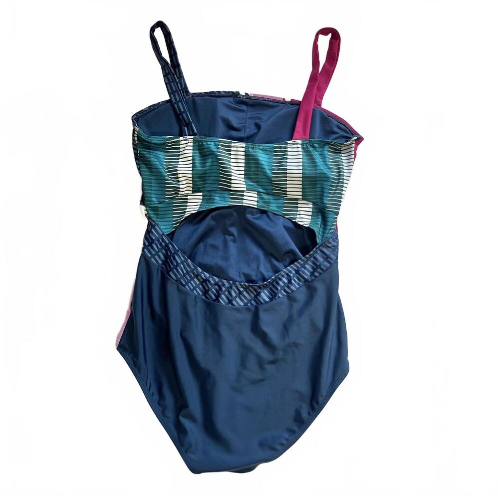 Colorblock One-Piece Swimsuit - Multi - Picture 2 of 3